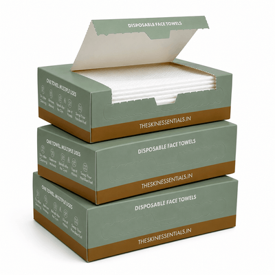 Disposable Face Towels Travel Pack — 3 x 10 Towels (30 Towels)