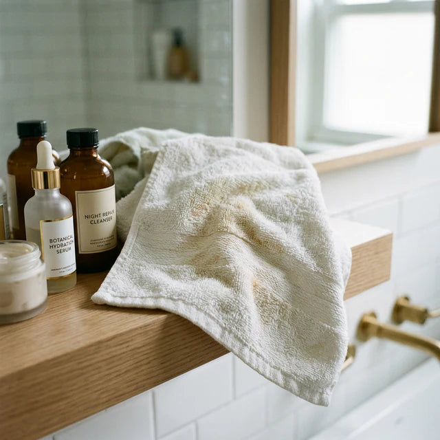 Regular towels are dirty