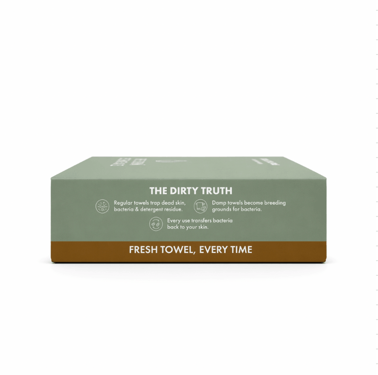 Disposable Face Towels Travel Pack — 3 x 10 Towels (30 Towels)