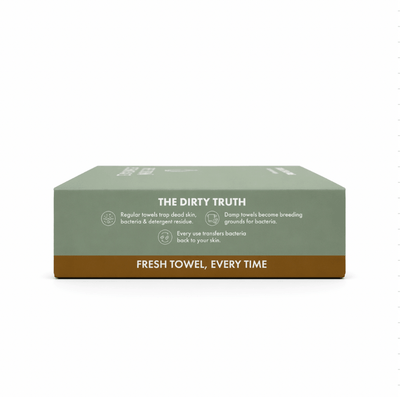 Disposable Face Towels Travel Pack — 3 x 10 Towels (30 Towels)